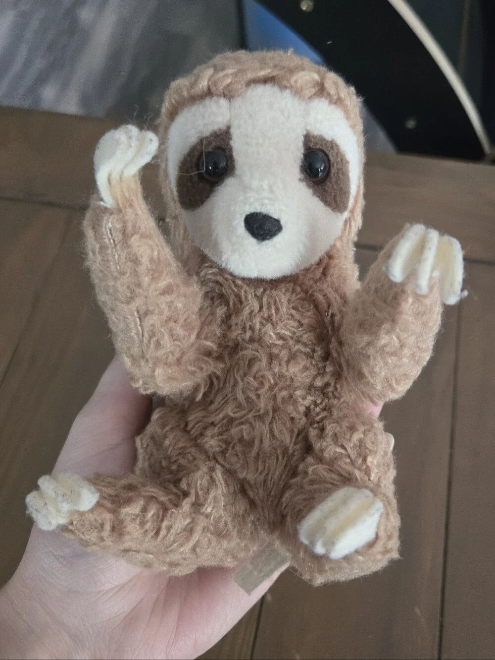 Douglas Plush Brown Three Toed Sloth Stuffed Animal